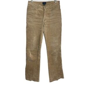 90's Jou Jou Skins 100%  Suede‎ Leather Pants SZ 7/8